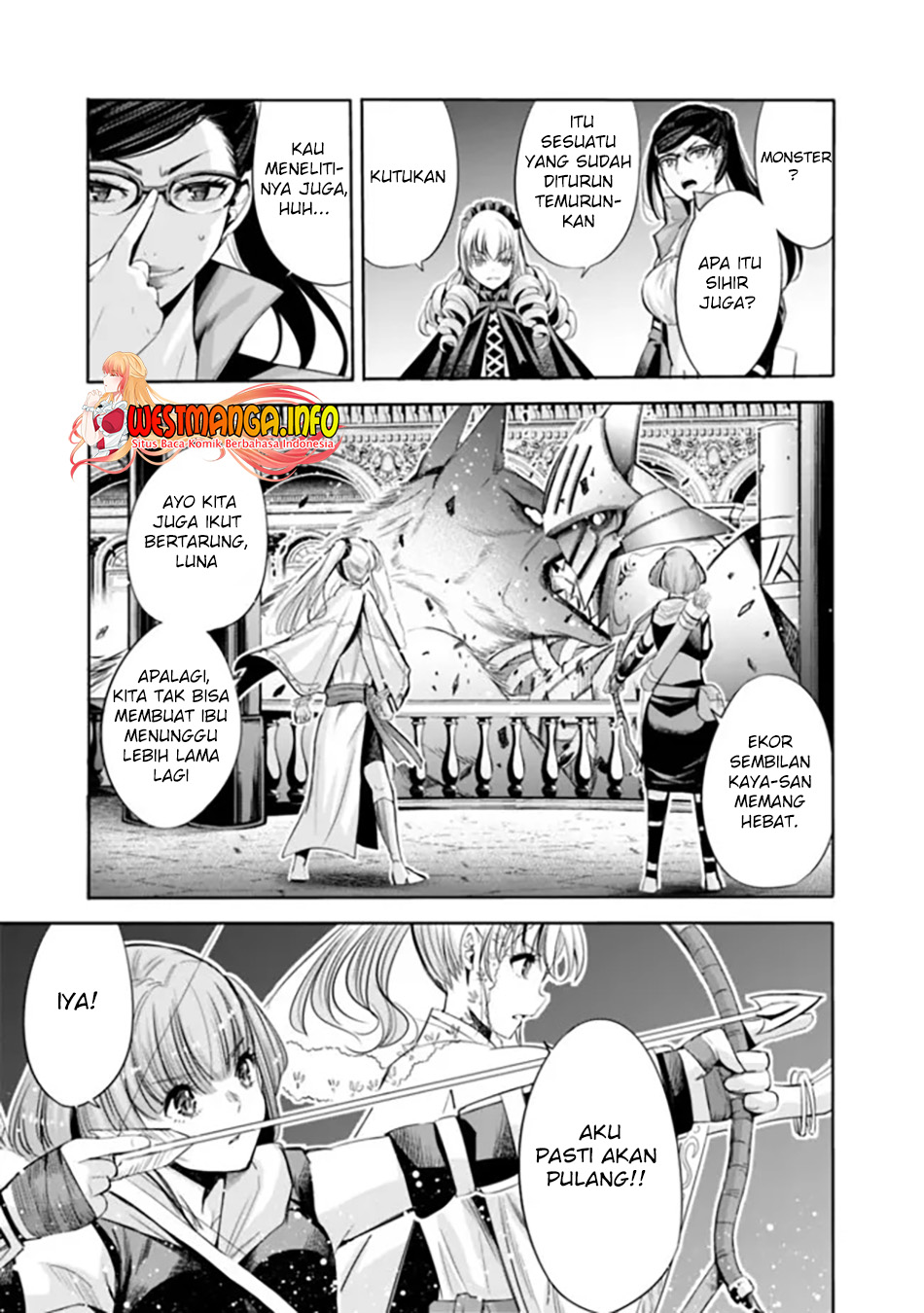 Uragirareta S Rank Boukensha no Ore wa, Aisuru Dorei no Kanojora to Tomoni Dorei dake no Harem Guild o Tsukuru Chapter 57 Bahasa Indonesia